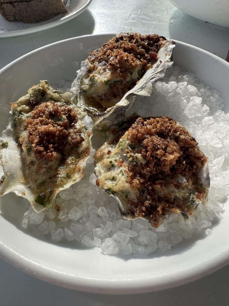 Baked Oysters