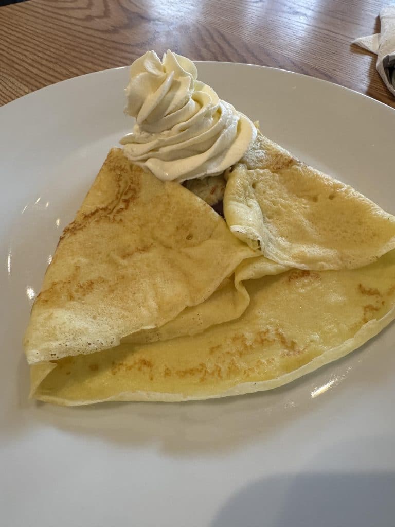 Chocolate Truffle Crepe